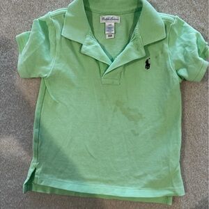 Ralph Lauren Kids Green Polo Shirt